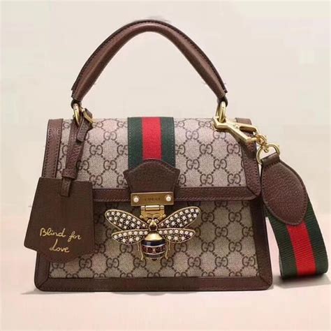 gucci queen margaret bag brown